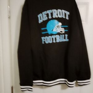 Detroit Football Black Jacket